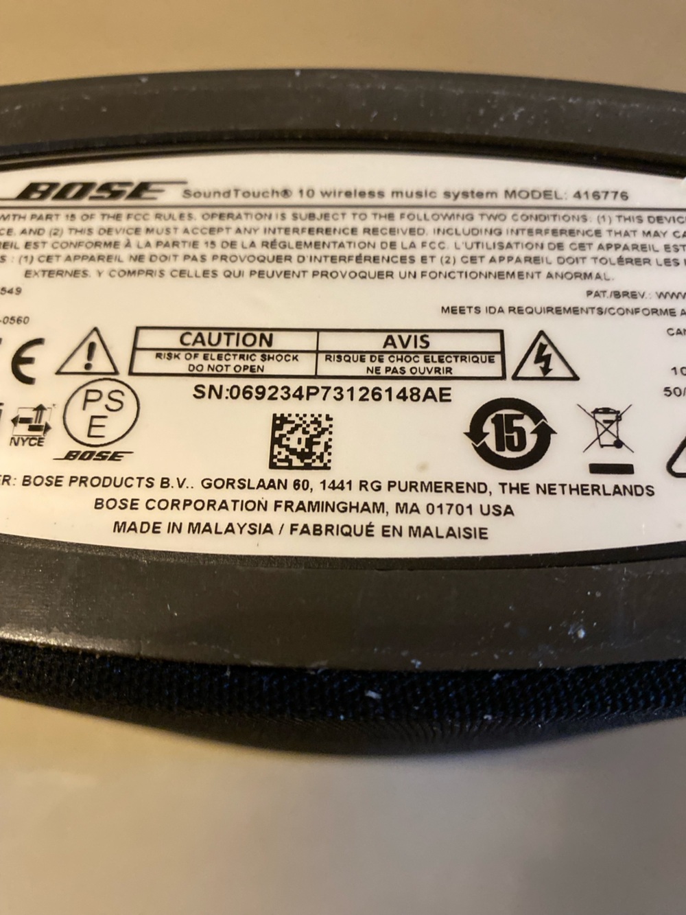 Bose SoundTouch 10 Wireless Music System - Picture 8 of 8